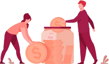 Channel partner commission structure illustration